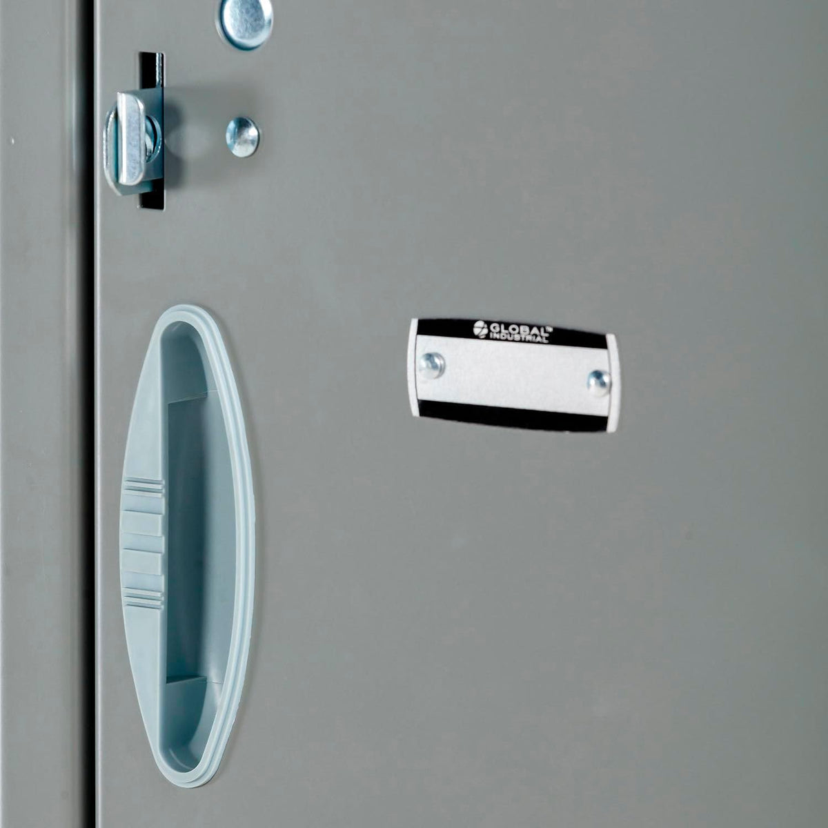 4-Tier 4 Door Locker by Global Industrial – Steel, Gray, Model 290600