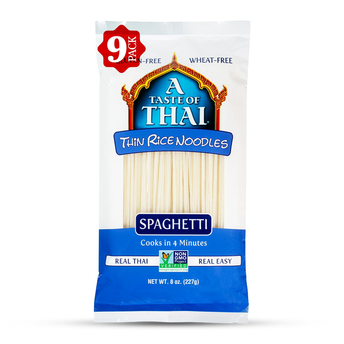 A Taste of Thai Spaghetti / 8 Ounce (Pack of 9) / 9 Rice