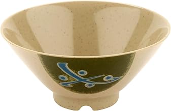 GET 8 oz Beige Round Melamine Rice Bowl (Set of 12)
