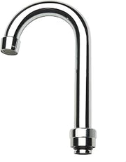 Silver Series Replacement Gooseneck Spout, 3-1/2"W x 6-1/2"H, Fits Krowne Silver Series Faucets