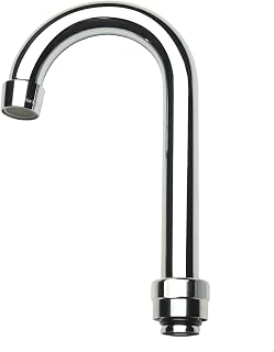 Silver Series Replacement Gooseneck Spout, 3-1/2"W x 6-1/2"H, Fits Krowne Silver Series Faucets
