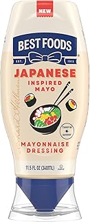 Best Foods Japanese-Inspired Mayo 11.5 oz, Tangy Umami, for Sushi, 1PK