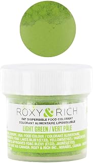Roxy & Rich Fat Dispersible Food Coloring, 5 Grams Light Green