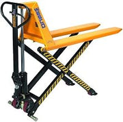 Wesco 272755 Manual High-Lift Telescoping Pallet Truck with Loop Handle, Polyurethane Wheels, 2200 lbs Load Capacity, 48-1/2" Height, 44-1/2" Length x 21" Width