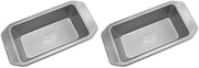 USA Pan American Bakeware Classics 1-Pound Loaf Pan, Aluminized Steel, 1 Pound (Pack of 2)