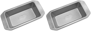 USA Pan American Bakeware Classics 1-Pound Loaf Pan, Aluminized Steel, 1 Pound (Pack of 2)