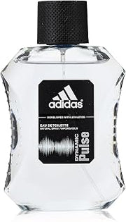 Dynamic Pulse Eau De Toilette Spray by Adidas, Developed with Athletes for Men, 3.4 Ounce