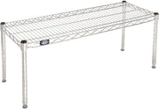 Chrome Wire Dunnage Rack by Nexel – Wire, Silver, Model P1436C