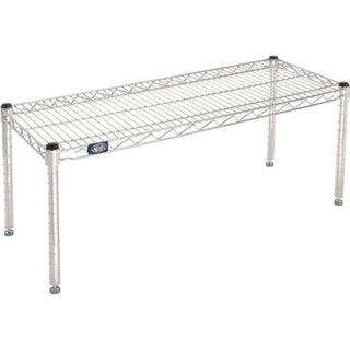 Chrome Wire Dunnage Rack by Nexel – Wire, Silver, Model P1436C