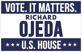 Richard Ojeda for Us House 2026 Car Magnet Bumper Election Matters Vote Race November Voting