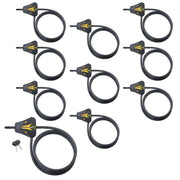 Master Lock 10 Pack / Contemporary / 1 Cables & Chains