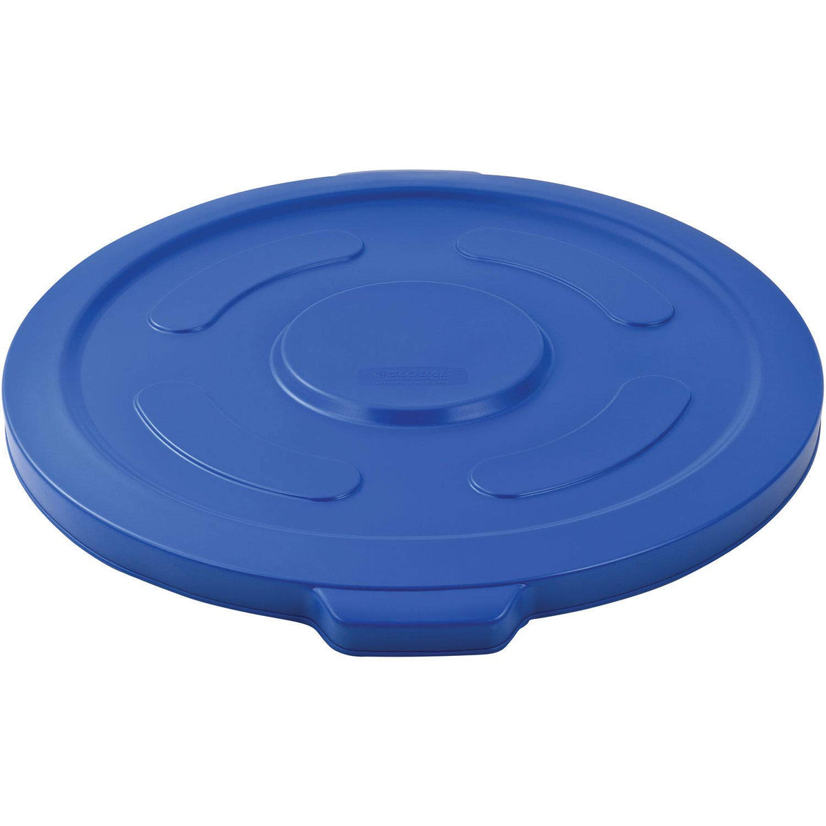 Global Industrial Blue / 27-1/2" Diameter x 2-1/2"H / Industrial Kitchen Trash Cans