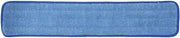 HUBERT Microfiber Wet Mop Head Blue - 24"L x 5"W Set of 3
