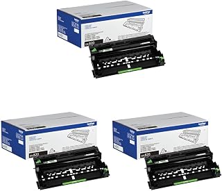 Genuine-Drum Unit by Brother – (Pack of 3), Black, Pack of 3, Model DR820