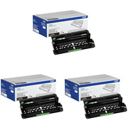 Genuine-Drum Unit by Brother – (Pack of 3), Black, Pack of 3, Model DR820