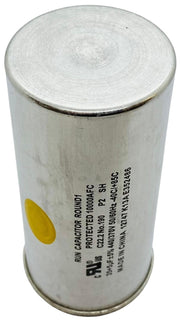 Round Motor Capacitor by Supco – 0.5500, Metal, Silver, Model SUPCO-CD35+5X440R