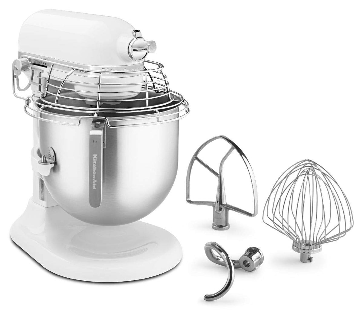 KitchenAid White / With Bowl Guard / Mixer Stand Mixers
