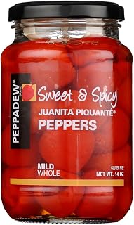 PEPPADEW Piquant Mild / Sweet Peppers 400g - Pack of 6