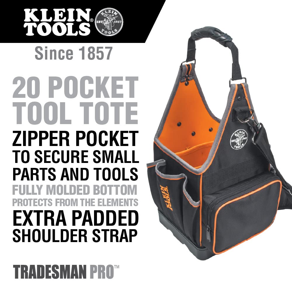 KLEIN TOOLS 8-Inch Tote / 1 Tool Bags