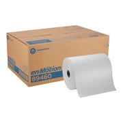 enMotion Georgia‑Pacific (by GP PRO) 10 in 800 Linear Feet Paper Towel Roll, White, 6‑Roll Case Paper Towel Rolls, 89460