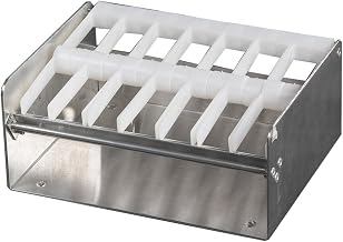 DayMark 7-Slot Metal Label Dispenser Rack for 7 Rolls of 1" Wide Labels