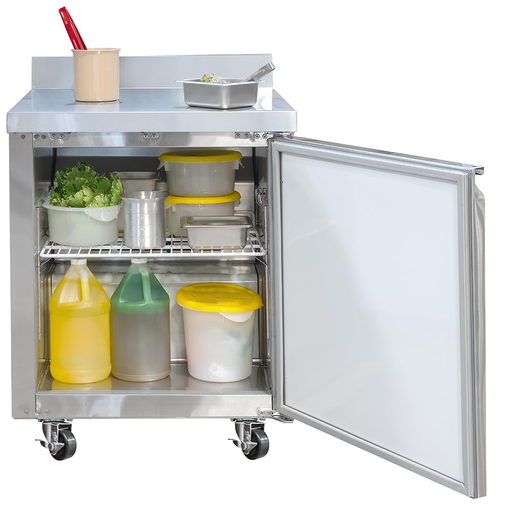 27" Worktop Refrigerator by MOTAK – 30.31x32.68x42.52, In Description, Check Images, Model MWR-28-X