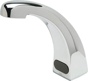 Zurn AquaSense® Single Hole Sensor Faucet with 1.5 gpm Aerator and Stainless Supply Hose in Chrome