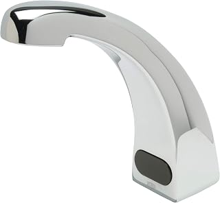 Zurn AquaSense® Single Hole Sensor Faucet with 1.5 gpm Aerator and Stainless Supply Hose in Chrome