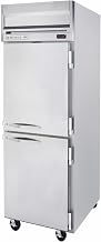 Beverage-Air HRPS1HC-1HS Horizon Series - Top Mount Reach in Refrigerator - Single Section - Half Solid Door - SS EXT/INT