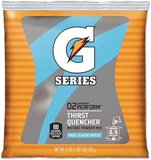 Gatorade 2.5 Gallon Powder Pouch, Frost Glacier Freeze (Single Pack)