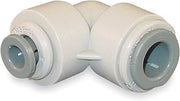 John Guest PI211208S-10PK - Reducing 90 Deg Elbow, 3/8x1/4, Pk10
