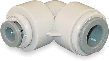 John Guest PI211208S-10PK - Reducing 90 Deg Elbow, 3/8x1/4, Pk10