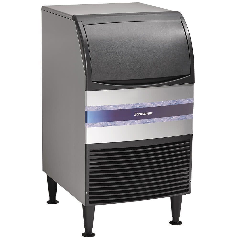 Essential Series Ice Maker by Scotsman – 100.0 pounds, Stainless Steel, Model CU0920MA