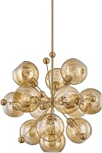 Troy Lighting F1232-PBR Ellory - 13 Light Chandelier - 31 Inches Tall and 32 Inches Wide - Patina Brass