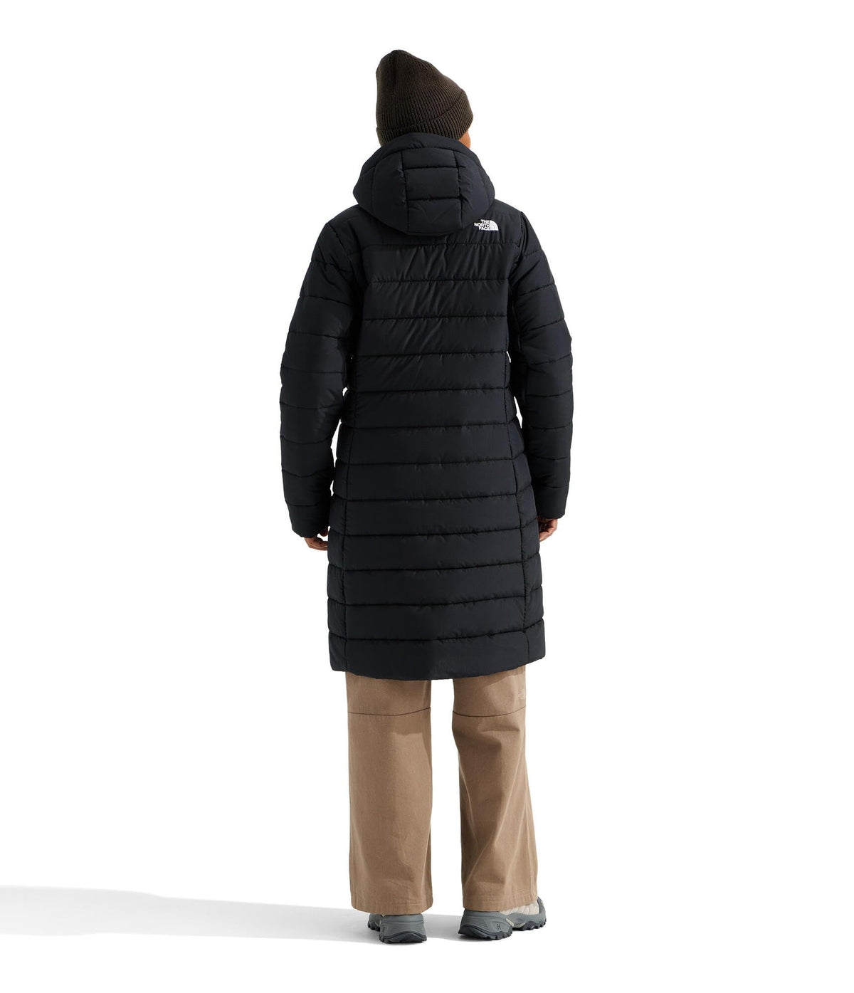 Women's Aconcagua Hooded Parka by The North Face – Medium, Polyester, Tnf Black, Model NF0A8H1A