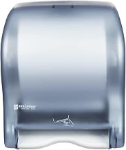 Carlisle Sanitary Maintenance B1866821 San Jamar Smart Essence Electronic Roll Classic Towel Dispenser Arctic Blue - T8400TBL