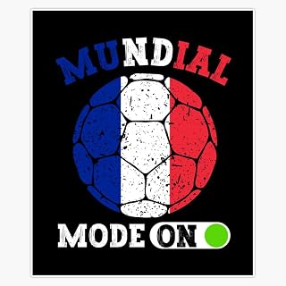 France Mundial Sticker Vinyl Decal Bumper Sticker 5"