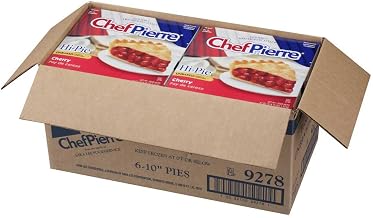 Sara Lee Chef Pierre Unbaked Cherry Hi Pie, 10 inch -- 6 per case.