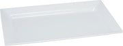 Yanco RM-4309 Rome Display Plate, 17.5" Length, 10.75" Width, Melamine, White Color, Pack of 12