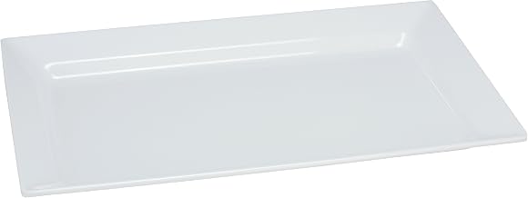 Yanco RM-4309 Rome Display Plate, 17.5" Length, 10.75" Width, Melamine, White Color, Pack of 12