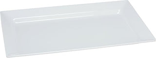 Yanco RM-4309 Rome Display Plate, 17.5" Length, 10.75" Width, Melamine, White Color, Pack of 12