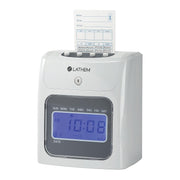 400EKIT 400E Top-Feed Time Clock Bundle by Lathem – White, Model LTH400EKIT