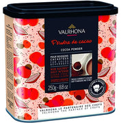 Cocoa Powder - 100% Pure Cocoa - 0.25 Kilo by VALRHONA – 8.82 Ounce (Pack of 1)