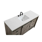 Austin Bathroom Vanity Rustic Grey by Lighting Design – Engineered Wood, Rustic Grey, Model VF90560RG