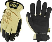 Mechanix Wear Leather Heat Resistant Work Gloves Black Medium