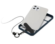 Ratch-It Retractable Phone Tether with Carabiner by KEY-BAK – 36 inches, Stainless Steel, Clear, Model 0KR7-4C14