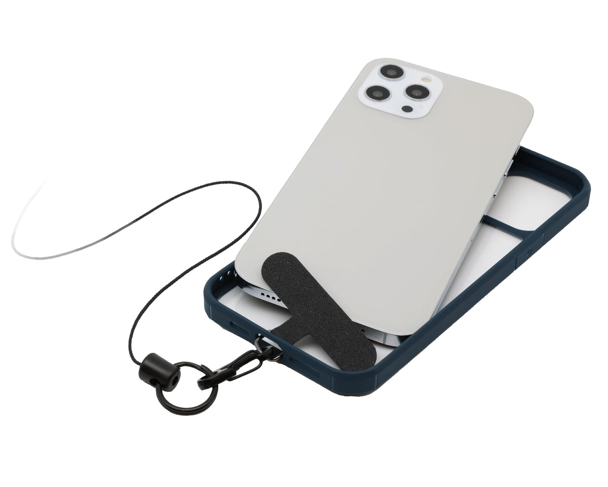 Ratch-It Retractable Phone Tether with Carabiner by KEY-BAK – 36 inches, Stainless Steel, Clear, Model 0KR7-4C14