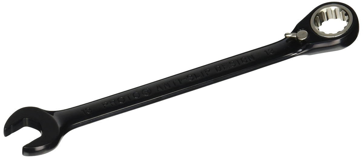 Proto Reverse Ratcheting Combination Spline Wrench by STANLEY – 13MM, Alloy Steel, Multi, Model JSCVM13