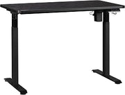 Sauder 48" x 27" Electric Adjustable Height Desk, Black Finish