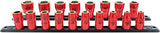 Wiha 31593 18 Piece Insulated Socket Set 3/8" Drive - Metric